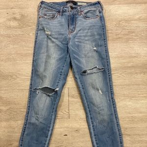 Aeropostale Distressed Skinny Jeans